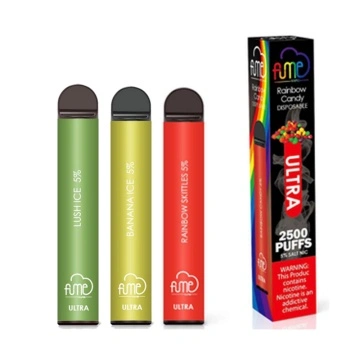 10 pcs Fume Ultra -kertakäyttöinen vape 2500 Puffs